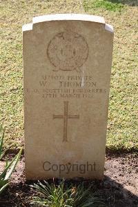 Ismailia War Memorial Cemetery - Thomson, William